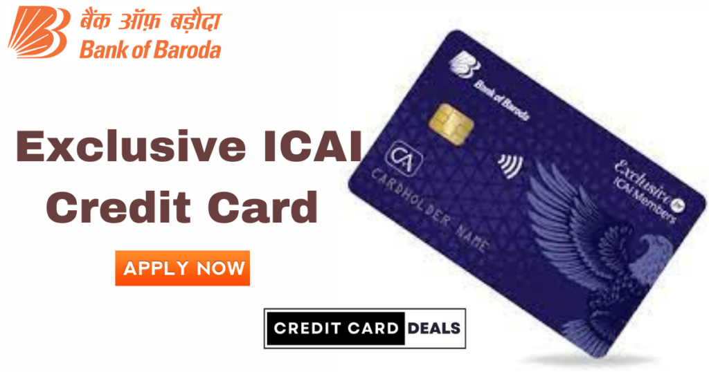 BoB Exclusive ICAI Credit Card