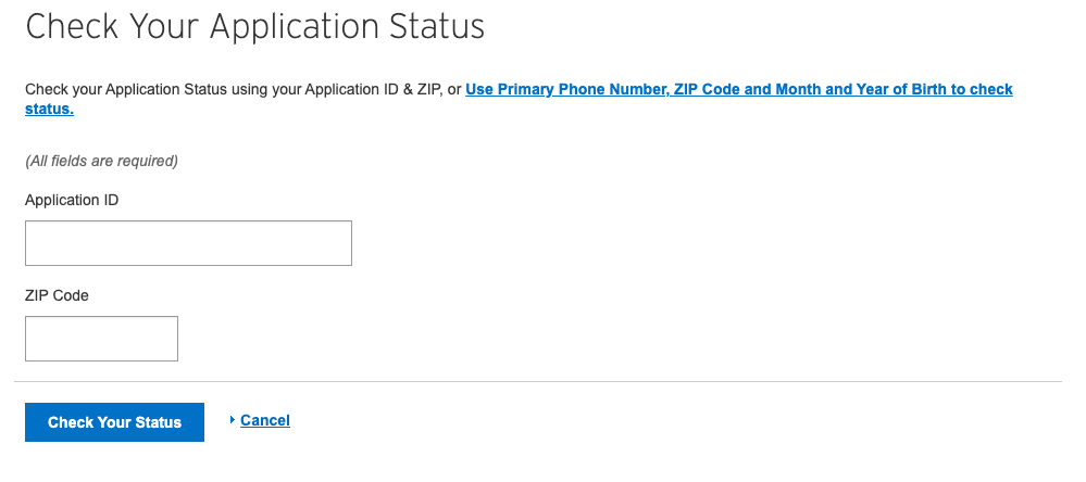 Citibank Credit Card Application Status