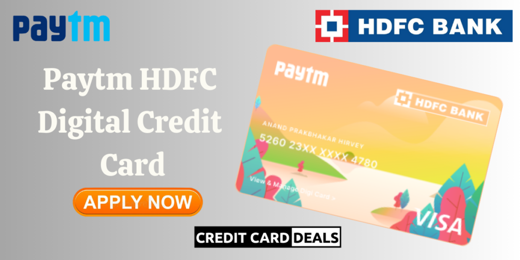 Paytm HDFC Digital Credit Card